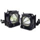 PANASONIC PT-DW6300S (Dual Lamp) Original Inside Projector Lamp - Replaces ET-LAD60W / ET-LAD60AW